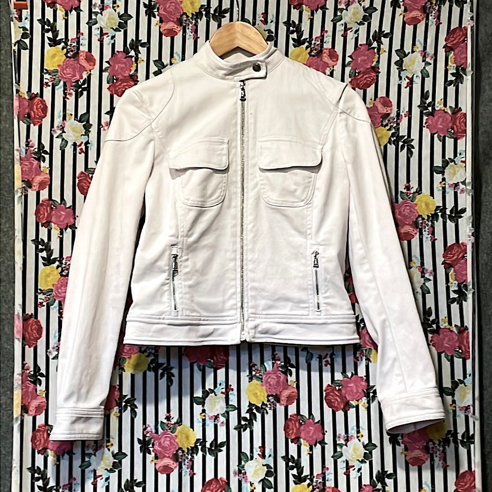 Ralph Lauren White Jean Jacket, women SP